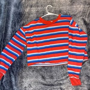 Crop top long sleeve